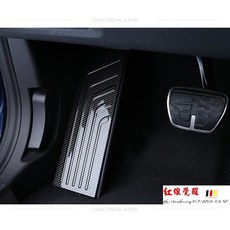 BMW G01 G02 X3 X4 腳踏板 休息踏板 （概念款 油門踏板 M PERFORMANCE）, 鈦黑休息踏板,G01（X3）2018-2023+, 鈦黑