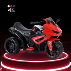 전기 오토바이 전동차 후륜 듀얼 블루투스 자동차, 이중 구동, 1개, 레드 기본형 6V4.5 배터리+대형