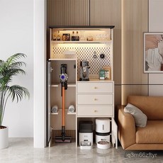 餐邊櫃掃地機器人置物架吸塵器拖地機貓咪寵物用品貓糧儲物收納櫃