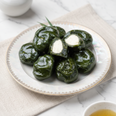 맛담은 한산 모시 한입 정성 송편 (동부 팥), 400g, 3개