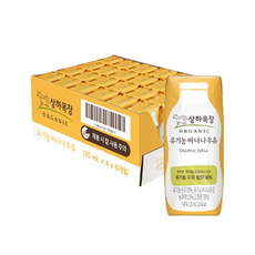 상하목장 유기농 바나나우유 125ml 24팩