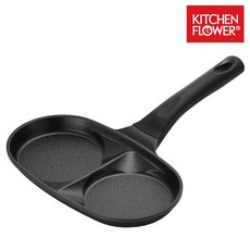 키친플라워 쿠킨 2구 에그팬, 1개