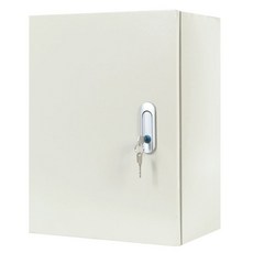 야외 배전반 분전함 분전반 철제 함 박스 전기 방수, 1개, 수직 상자 25x30x15 점프 잠금