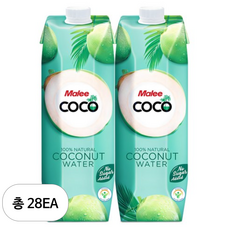 말리 코코넛워터, 1L, 28개