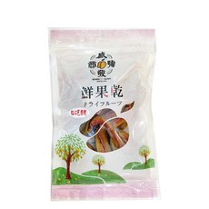盛發 MANGO YANG 紅心芭樂乾 台灣在地水果乾 Q彈香甜, 120公克±5%, 1個