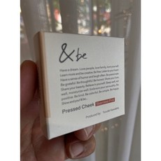 JM SHOP蕎麥嚴選 日本採購&be河北裕介彩妝 Pressed Cheek腮紅 (內附刷具), 1個, Seamless Pink