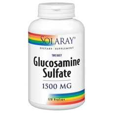 SOLARAY Glucosamine Sulfate補充素食膠囊 1500mg, 1個, 120 件