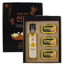 햄/오일 마음담은 선물세트 (카놀라유+런천미트) 1개