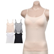 미지쇼 모달일체형 캡 여성 끈런닝 속옷