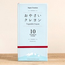 미즈이로 야채 크레용, 혼합색상, 1개
