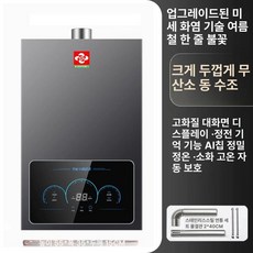가스온수기 주방 물탱크 욕조 욕실, 액화 가스, 대형 화면 16L 불꽃 항온 기술 여름, 기본 색상