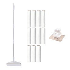 長柄滾筒黏把+補充裝+掛勾, 1組