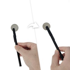 JL매직 펜으로 두드리면 동전이 변하는 놀라운 마술 도구 무엇이든 통과하는 펜 코인앤펜(하프달러), 1세트