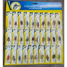 廣隆 金屬亮片路亞魚餌套組 擬餌假餌, 1個