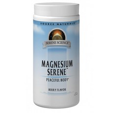 SOURCE NATURALS 鎂補充粉 莓果口味, 141.7g, 1罐