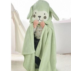 兒童連帽斗篷浴巾
