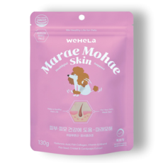 마래모해 강아지 피부 영양제 피부병 곰팡이성 피부염 아토피 발습진, 81정, 피부/피모, 1개