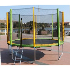 야외 트램폴린 점프업 캠핑장 방방이 트램펄린 실외 놀이터 점핑, 10피트직경3.05m강화옵션선택