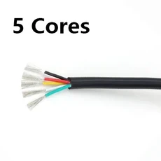2-10m UL2464 멀티 코어 와이어 30 28 14AWG/2 5 7 9 채널 오디오 전원 케이블 피복, 06 22AWG, 03 5 Meters, 02 5 Cores
