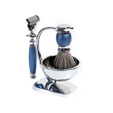 FREED 五刀式刮鬍刀天行者禮盒五件組 多色可選 刻字 男友禮物, 1個, 時尚藍,免費刻字, 5