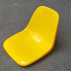 벤치 카페 야외 농구장 정류장 흡연실 야외벤치 의자 인테리어 주물벤치 벤치의자 원목 스툴, 6. 플라스틱 옐로우 천공 23x22x21