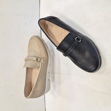 엘칸토 TOP.1 ML [신상 베스트] 여성 소가죽 가죽 부드럽고 창 탄력이 좋은 세미 캐주얼 정장 슬립온(4센치)..정말 정말 편안한 베스트 캐주얼