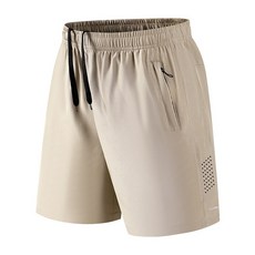 【無品牌】夏季运动短裤男速干短裤休闲五分裤弹力透气波点短裤户外跑步短裤