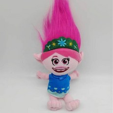 트롤 밴드 투게더 TROLLS BAND TOGETHER 파피 브랜치 봉제 인형 만화, 일반 포장