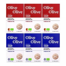 올리브 올라이브 아침엔 엑스트라버진 올리브오일 6박스 (그리스3박스&스페인3박스)