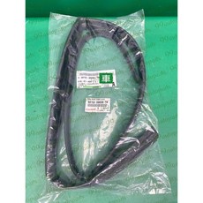 (汽車零件專家)豐田 VIOS 1.5 2003-2013年 玻璃框橡皮 玻璃泥槽 車窗橡皮 車窗防水橡皮 原廠 台灣製, 1個, 左後 68152-0D030-TW