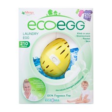 英國ECOEGG 環保智能潔衣蛋 (210次洗滌), 粉黃無香, 1個