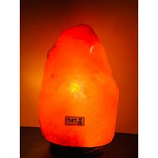 財山型鹽燈 14.8kg 帝王紅鹽燈, 搭配一般開關電線