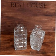 꽃꽂이화병 화분 수반 화병 유리 인테리어꽃병 18CM 59000EA 1EA, 마름모 크리스탈