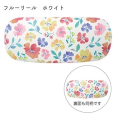 FRIENDSHILL 眼鏡盒 附眼鏡布 硬殼收納盒, 1個, 繽紛花卉（現貨/829824）