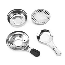Windproof Fondue 버너 알코올 스토브 캠핑 하이킹에 대 한 편리한 요리 스토브 미니 퐁듀 냄비 도구, 01 1pc