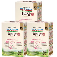 파스퇴르 위드맘 제왕100일 스틱분유 14g(10봉 x3팩), 3개