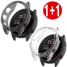 가민 포러너 265 케이스 하프케이스, 1세트, 블랙 투명 세트