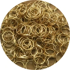 4/6/8/10mm 금속 오픈 점프 링 쥬얼리 용 분할 링 커넥터 DIY 쥬얼리 결과 쥬얼리 만들기 용품 만들기, 03 Champagne, 04 4mm 500pcs