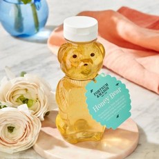 영국 포트넘 앤 메이슨 FORTNUM & MASON Squeezy Honey Bear 허니베어 스퀴지, 340g, 1개