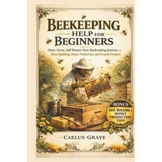 (영문도서)Beekeeping Help for Beginners: Start Grow and Master Your Beekeeping Journey H... Paperback, Independently Published, English, 9798243023986