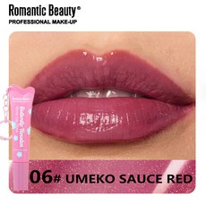 Romantic Beauty Butterfly Howder 鏡面水光脣釉, 1個, 06 # 梅子醬紅,銷售，購買等同默認公司免責聲明）