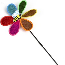 키템 반짝반짝 플라워 바람개비 미니바람개비