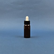 갈색 유리 소형 스포이드병 점적병 amber, 1개, 30ml