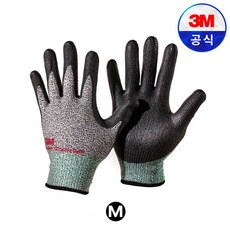 3M장갑 슈퍼그립 노컷3 노컷5 장갑 NBR코팅 베임방지, 1개