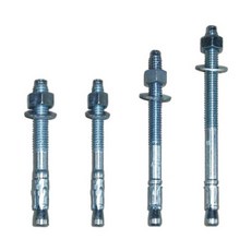 마켓925협력사 공사현장 카스토퍼 고정 콘크리트용 웨지앙카 12mm X 120mm 차량방지턱 주차블럭, 1개