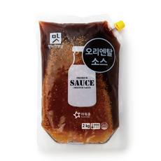 아워홈 행복한맛남 오리엔탈 드레싱 2kg 4개