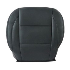 GXARTS 운전석 바닥 극세사 가죽 시트 커버 블랙 인피니티 QX56 2004 2005 2006 2007 2008 2009 2010과 호환, Black