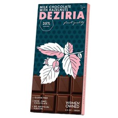 DEZIRIA 牛奶巧克力 含榛果, 1個, 100g