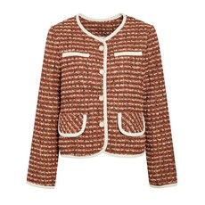 [매장정품] JJ지고트 왓플 트위드 배색 자켓 GP9N0JK111 하객 상견례