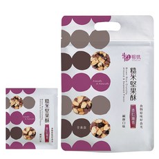 TreatLife 糙米堅果酥 杏仁海苔口味, 1個, 糙米堅果酥- 杏仁海苔口味